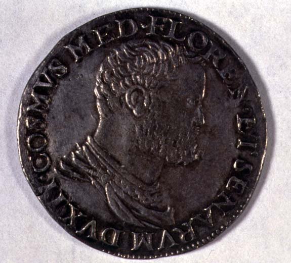 Portretmedaille van Cosimo I de