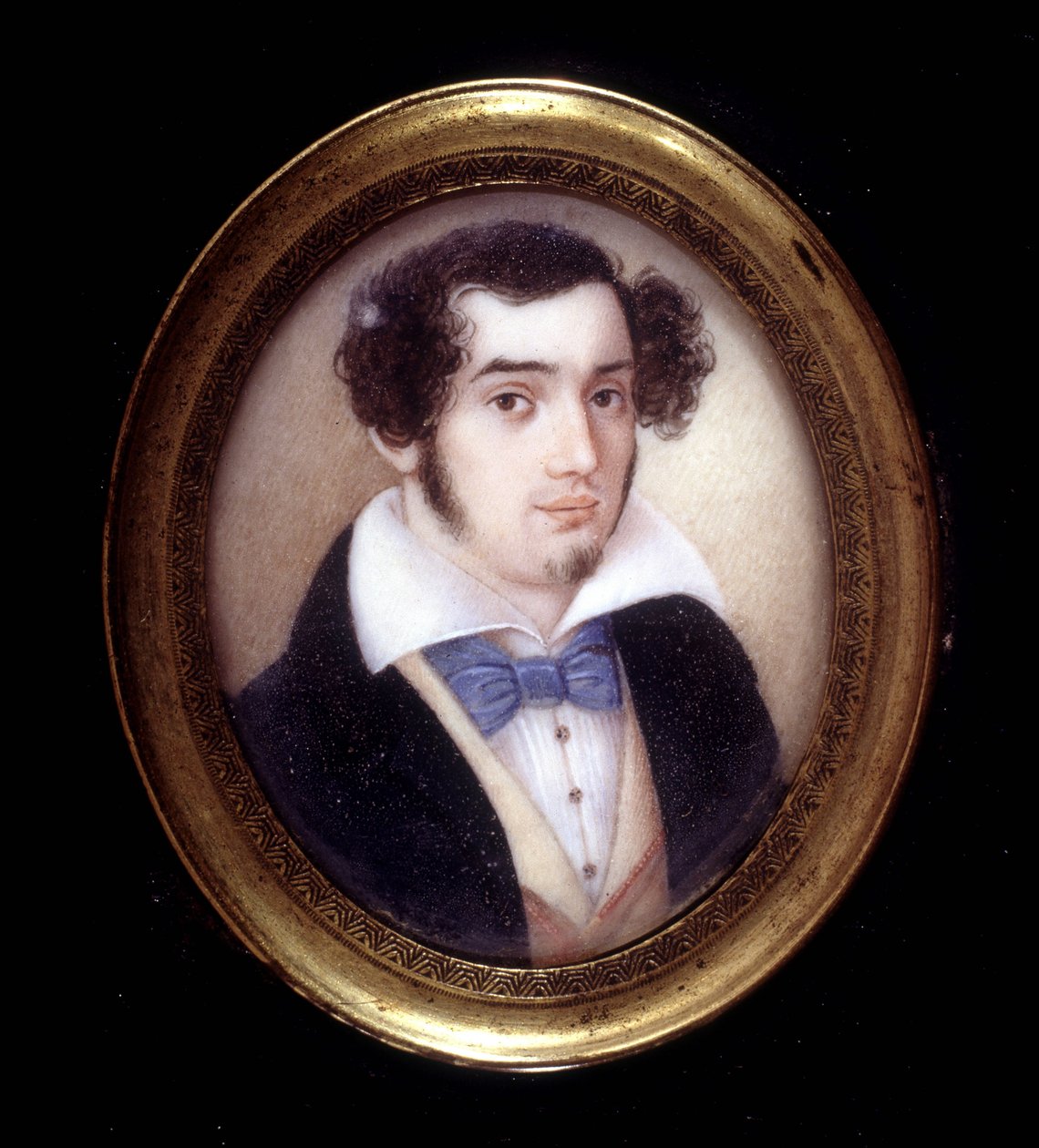 Portret van Ciro Menotti (1798 - 1831). Museo del Risorgimento. Milaan door Italian School