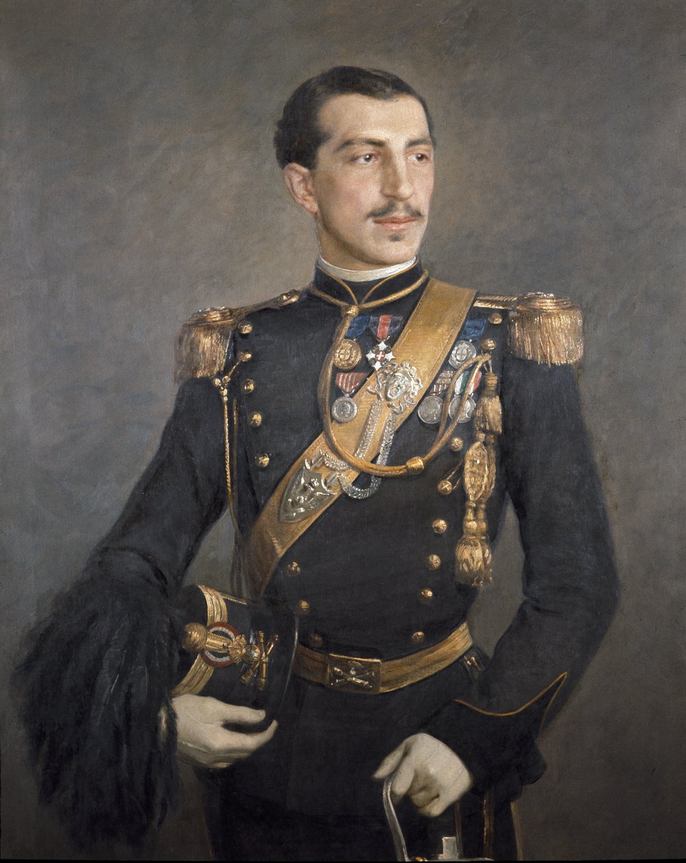 Portret van Emilio Savio door Italian School