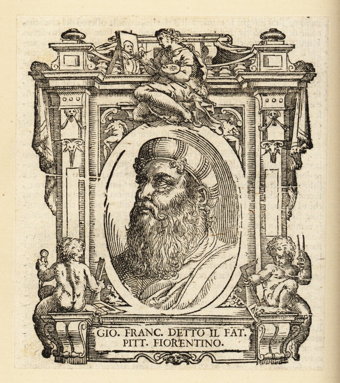 Portret van Gianfrancesco Penni door Italian School
