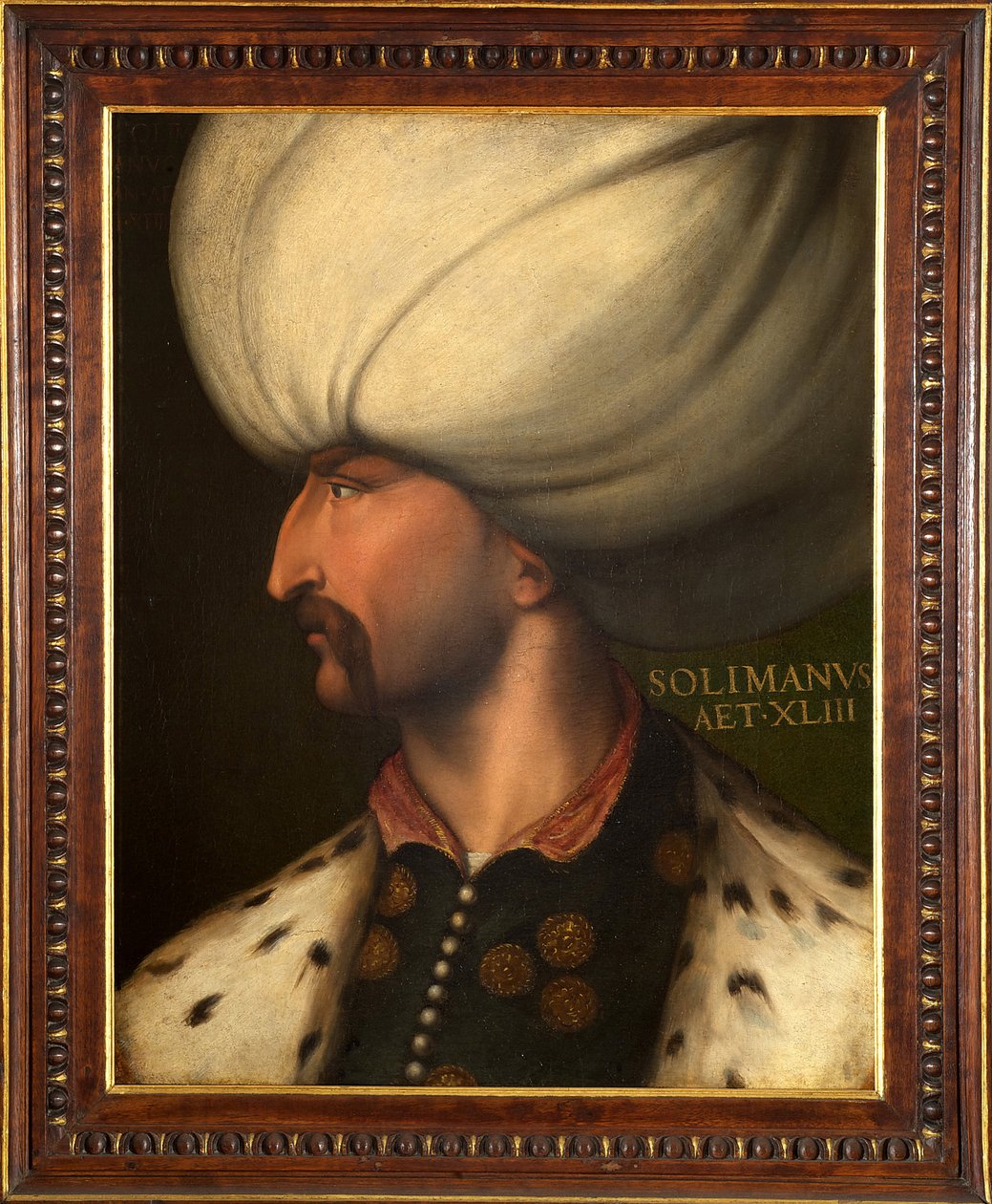 Portret van Suleyman I de Prachtige door Italian School