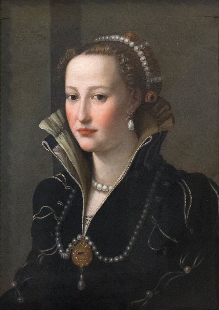 Portret van een dame, mogelijk Isabella de Medici door Italian School