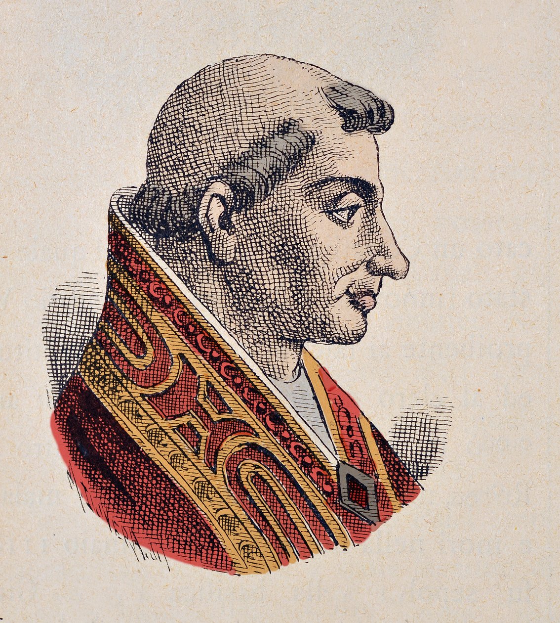 Portret van Paus Gelasius II (1118-1119) door Italian School