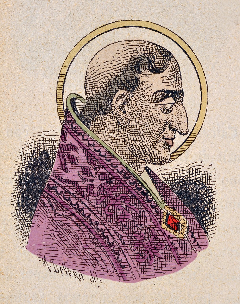 Portret van Paus Urbanus I (222-230) door Italian School