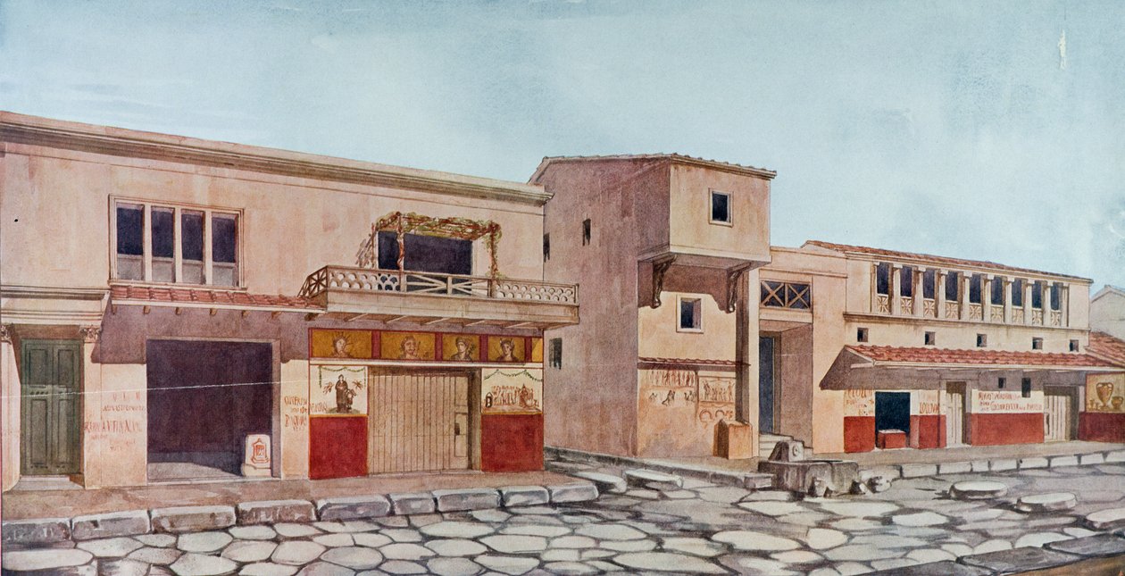 Reconstructie van de Via dell