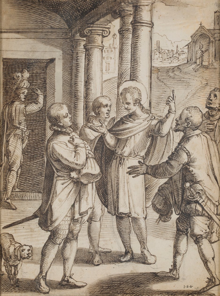 Religieuze scènes door Italian School