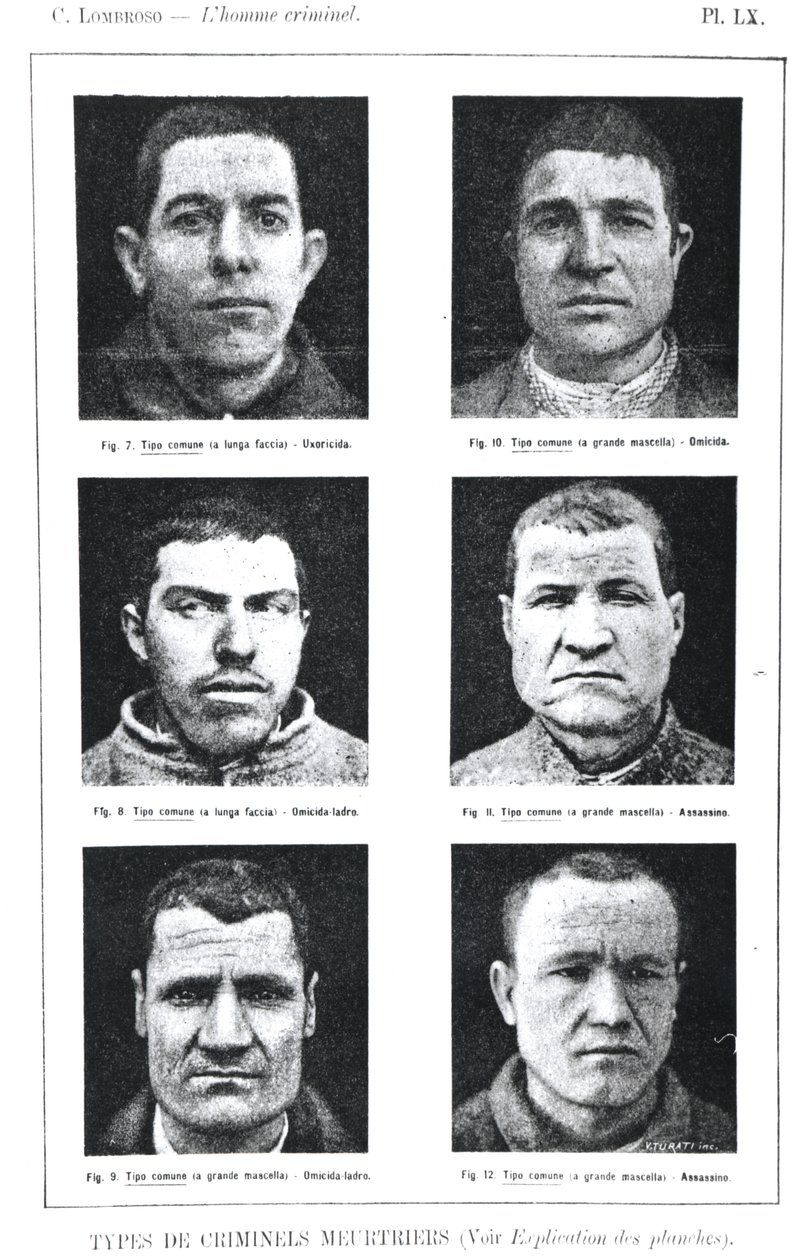 Specimen van criminelen, uit L