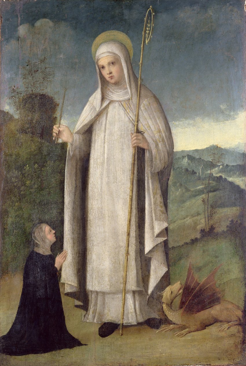St. Margaretha, c.1500 door Italian School