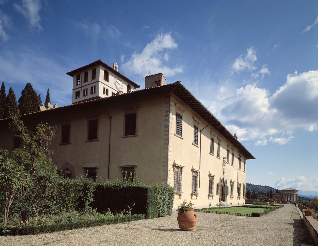 Villa Medicea La Petraia door Italian School