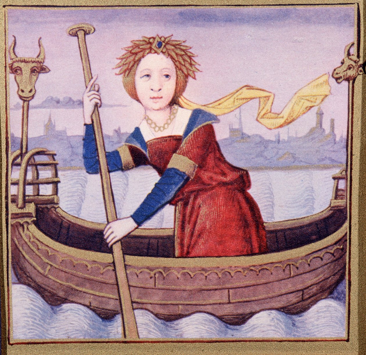 Isis, illustratie uit De Mulieribus Claris door Giovanni Boccaccio door Italian School Italian School