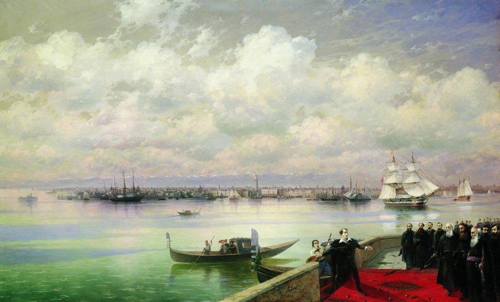 San Lazzaro degli Armeni door Ivan Konstantinovich Aivazovsky