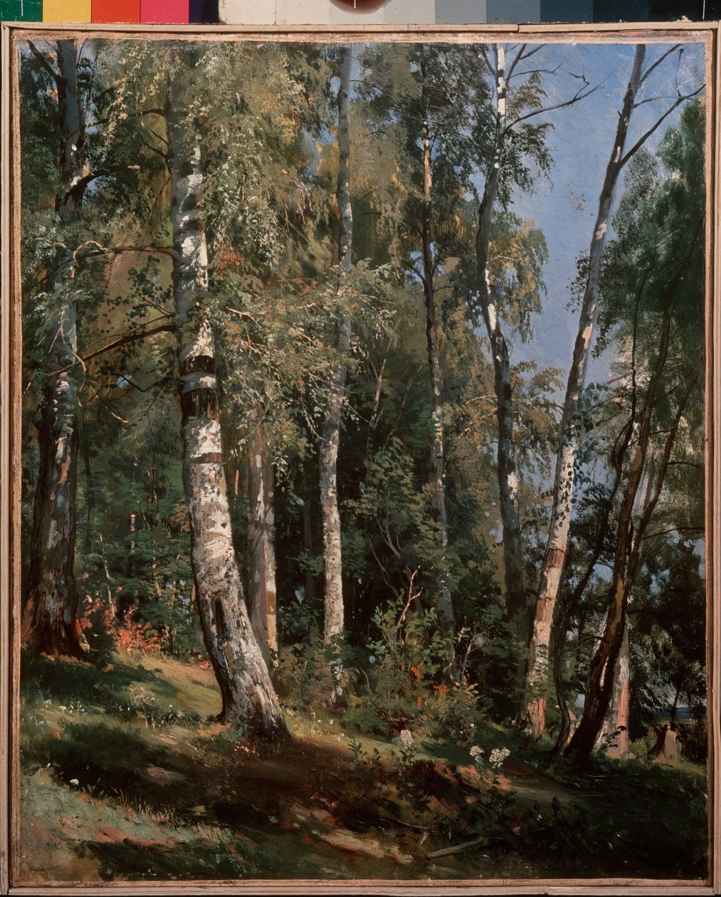 Berkenbos door Ivan Ivanovich Shishkin