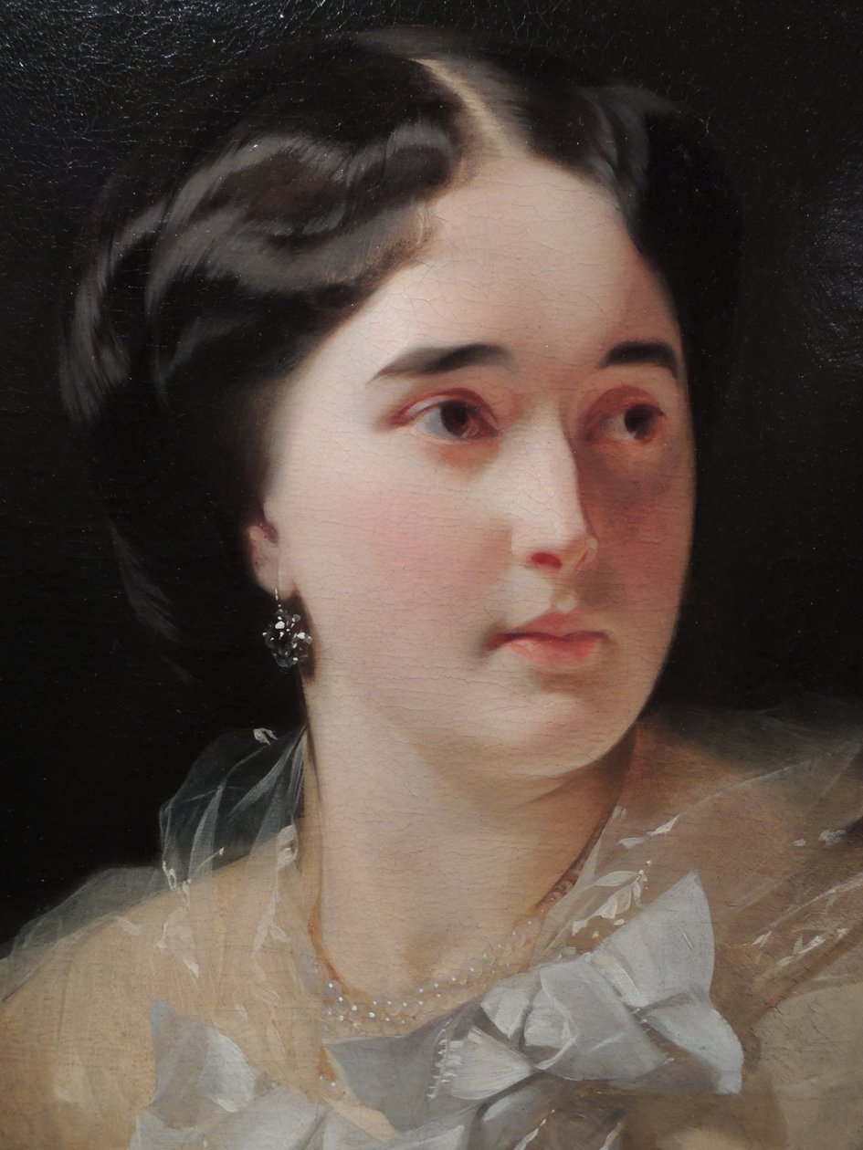 Portret van D.V. Olsufieva door Ivan Makarov