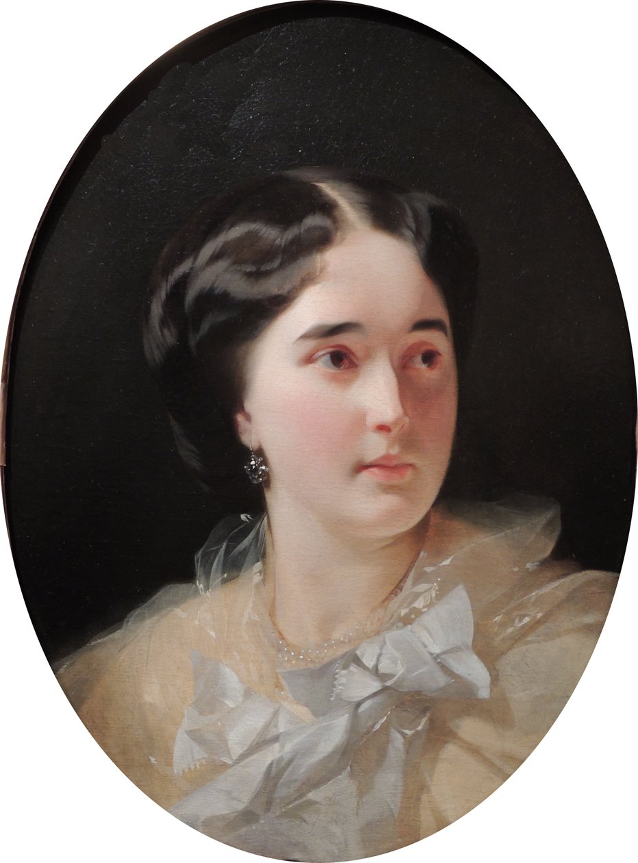 Portret van D.V. Olsufieva door Ivan Makarov