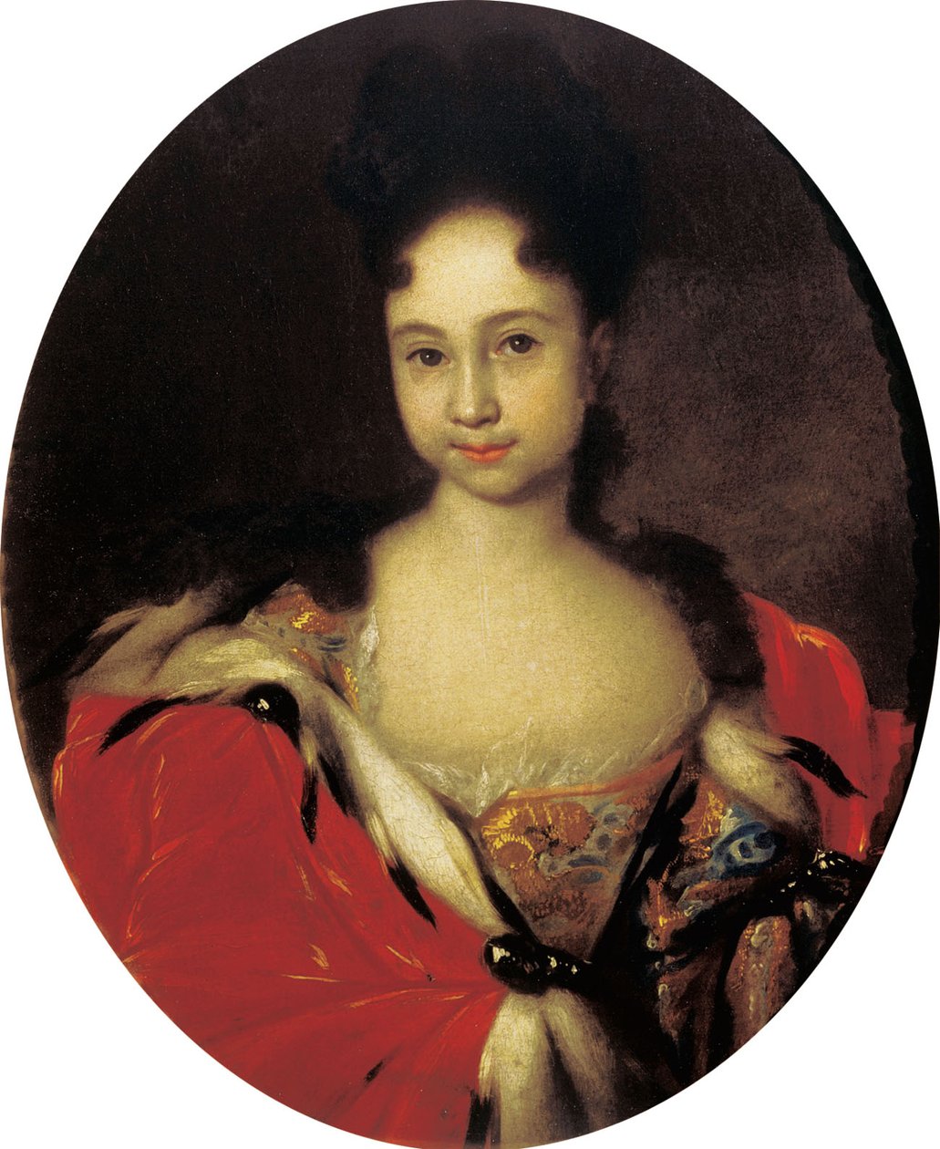 Prinses Anna Petrovna door Ivan Nikitich Nikitin