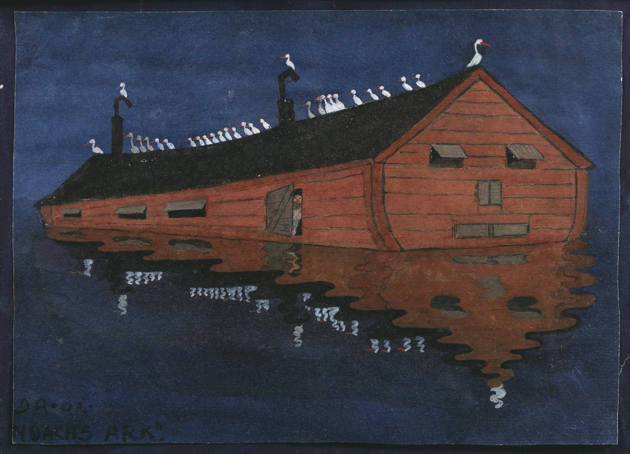 De Ark van Noach door Ivar Axel Henrick Arosenius
