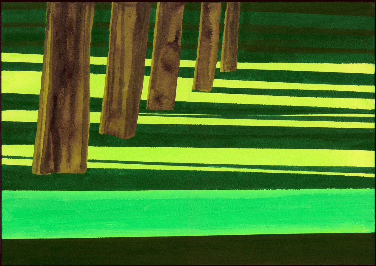 Kensington Gardens Serie: Dazzle, 2007 door Izabella Godlewska de Aranda