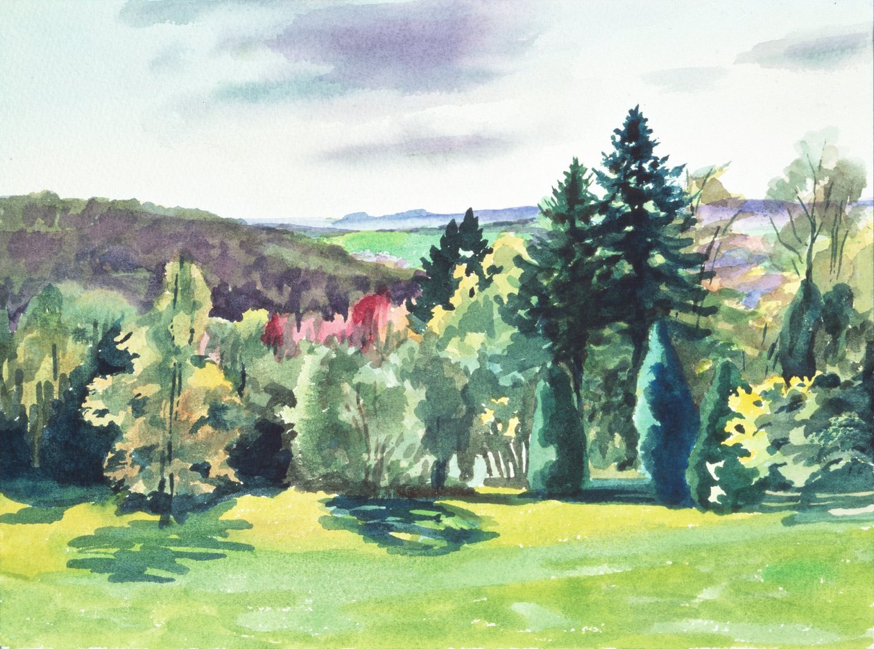 Nr.61 Zomer, Beaufays, Luik, België door Izabella Godlewska de Aranda