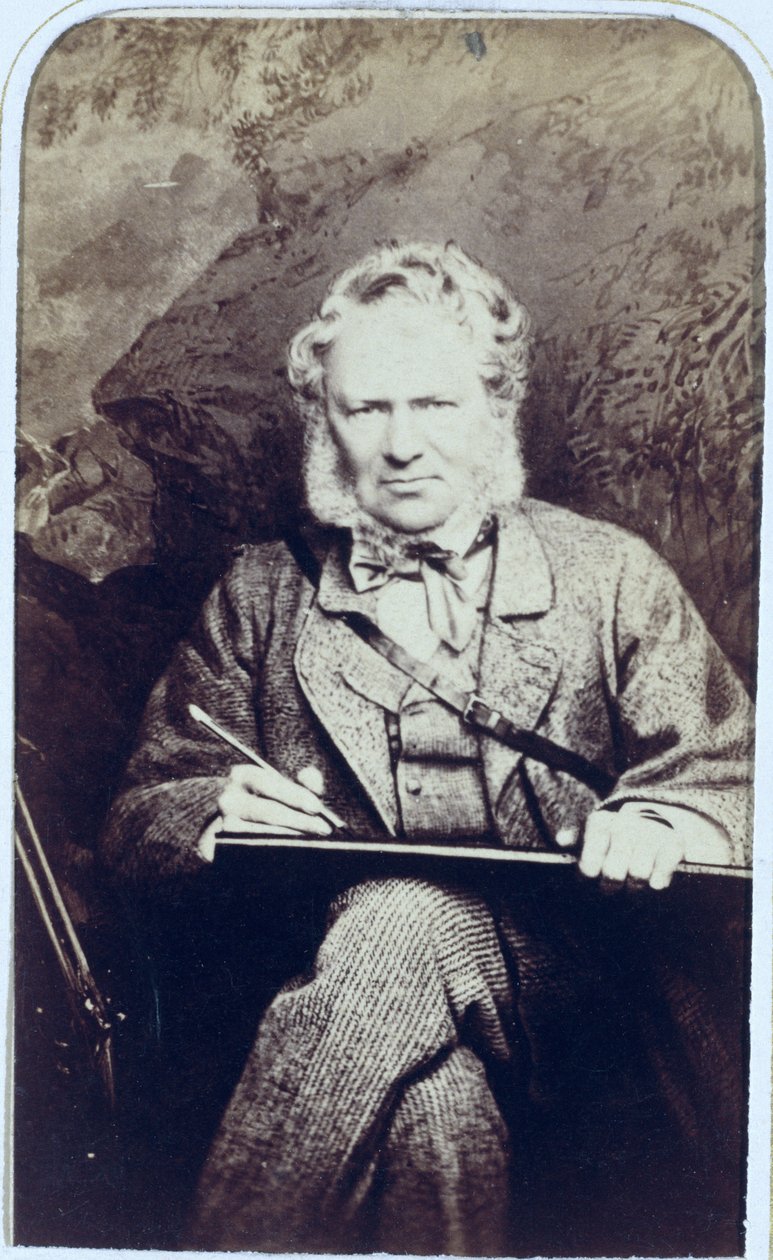 Portret van Sir Edwin Landseer (1802-73) door J.C. Watkins