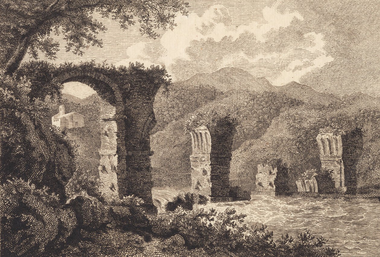 Landschap door J.F. Clemens