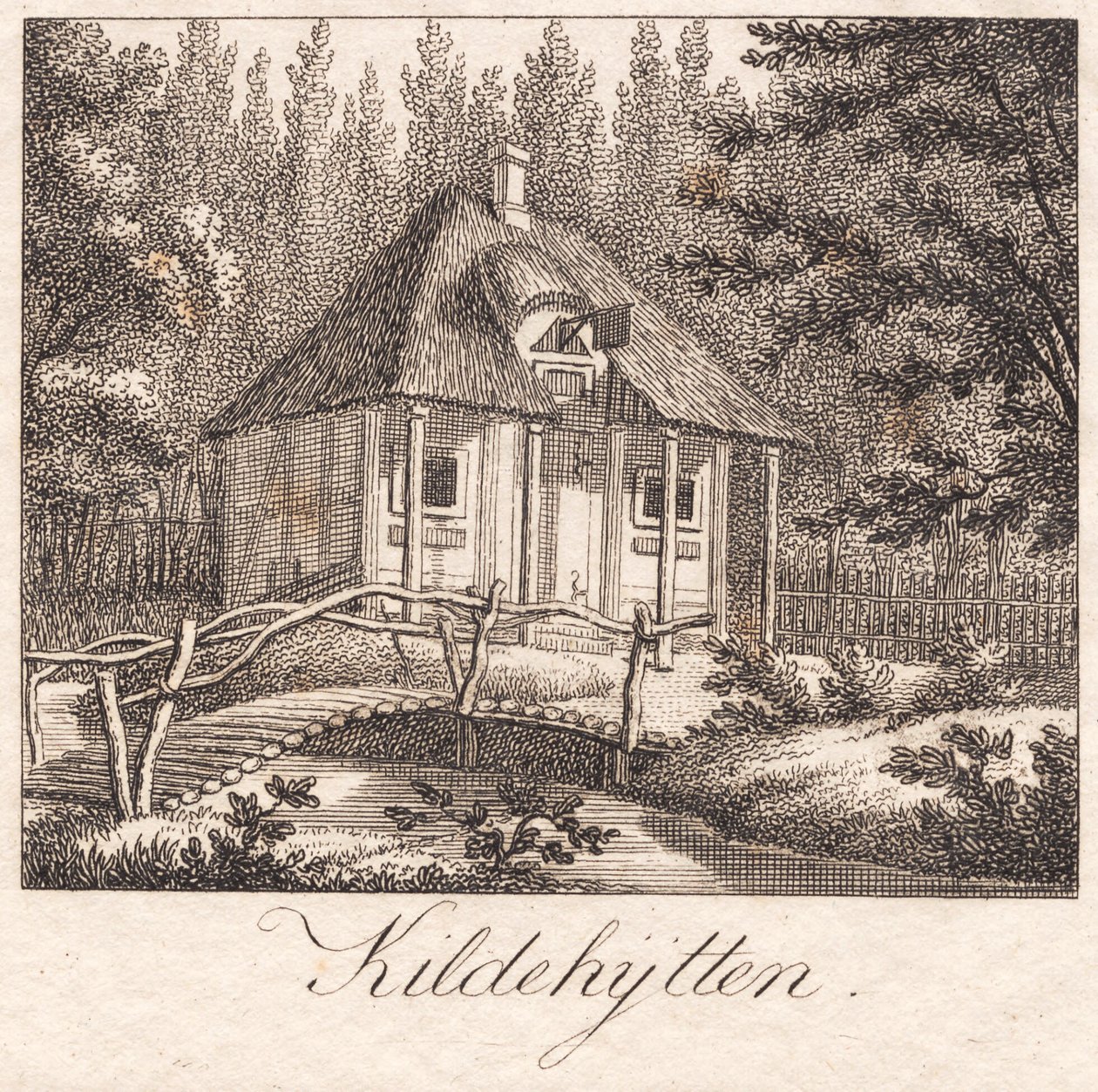 Sanderumgaards Tuin door J.F. Clemens