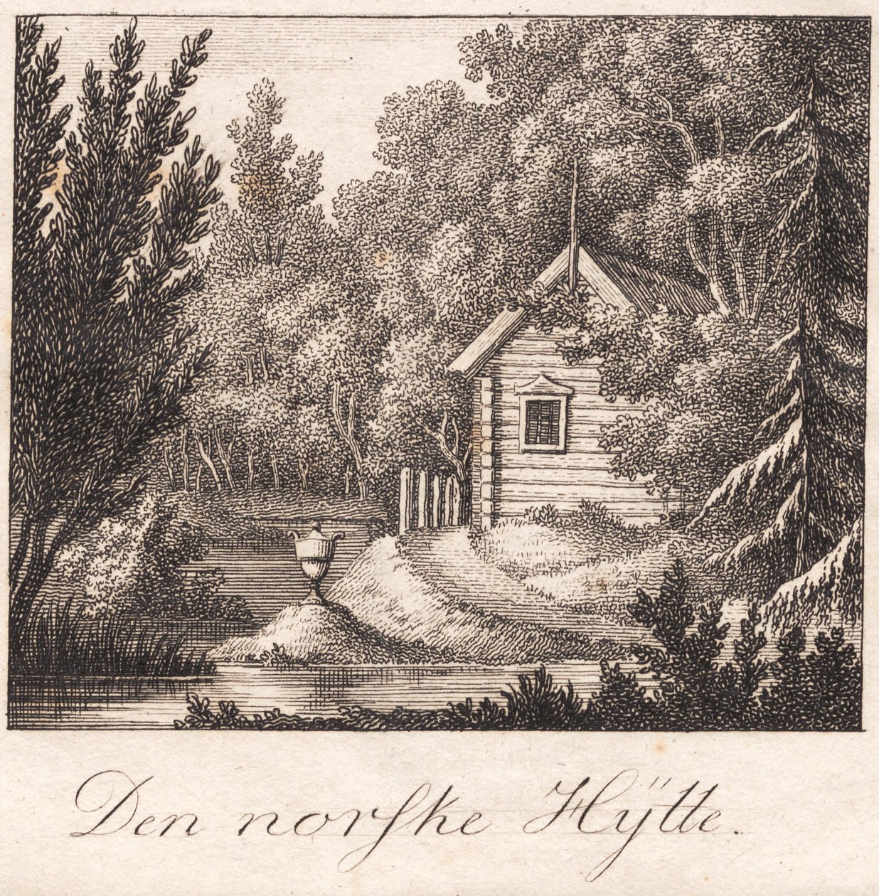Sanderumgaards Tuin door J.F. Clemens