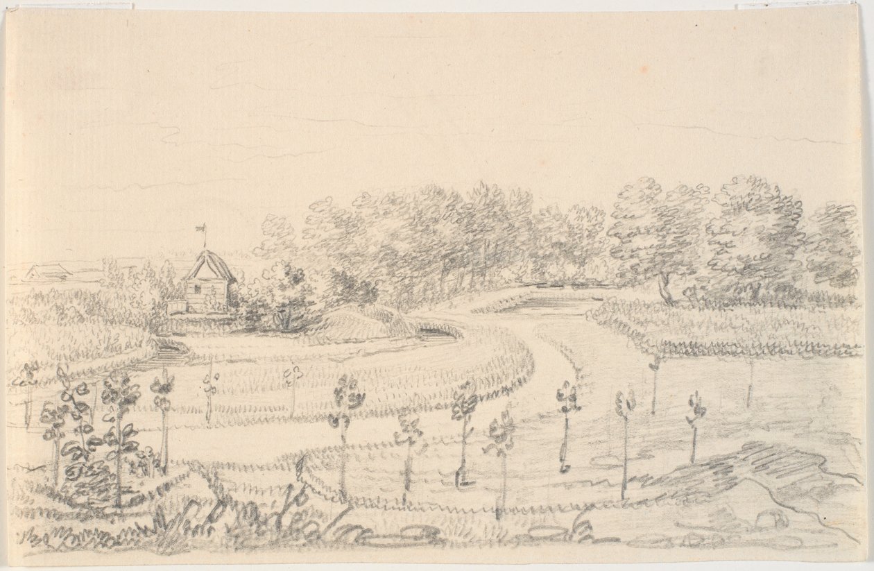 Sanderumgaards tuin door J.F. Clemens