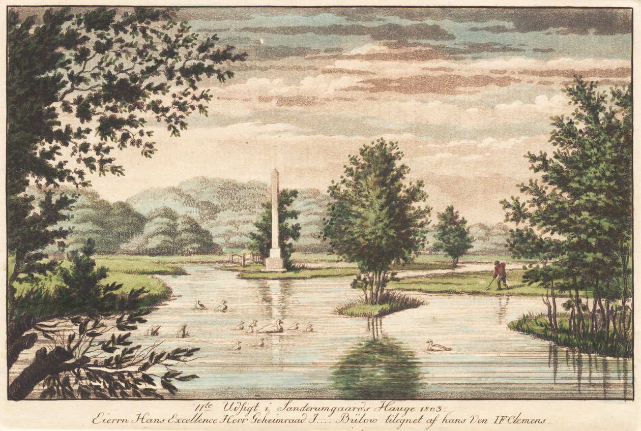 Sanderumgaards tuin 9 door J.F. Clemens