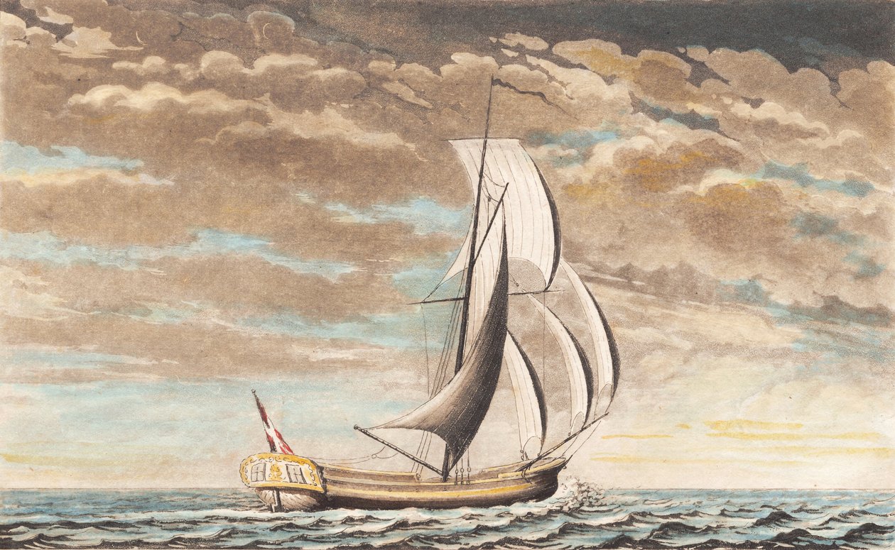 Suite van schepen door J.F. Clemens