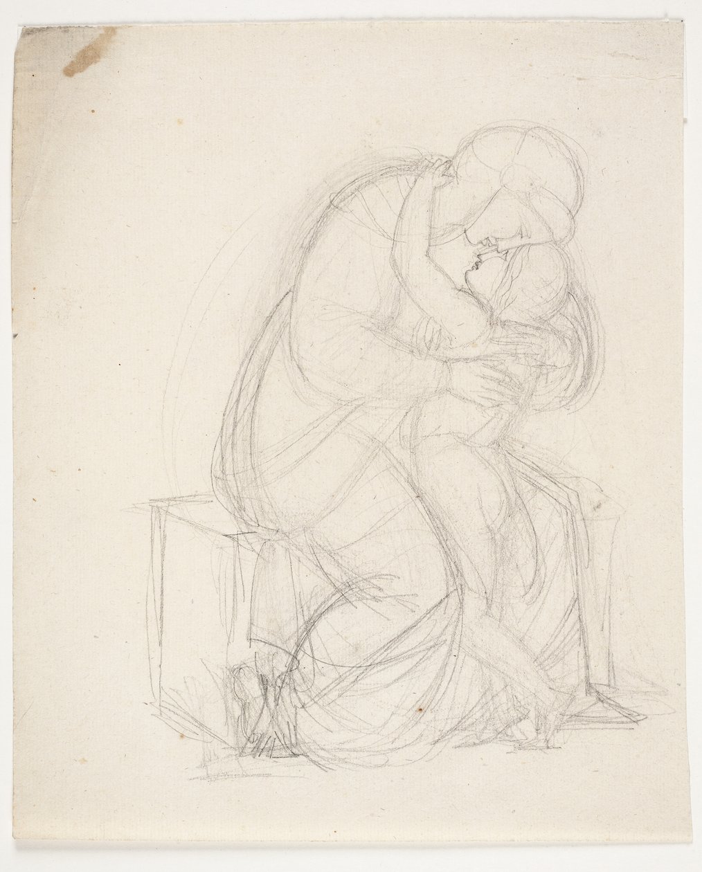 Moeder en kind door J.L. Lund