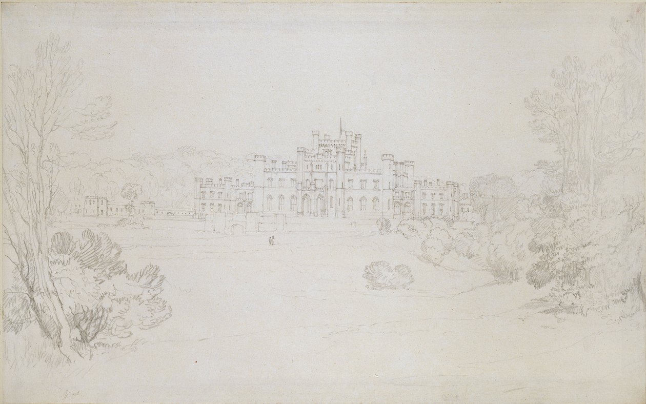 Lowther Castle door Joseph Mallord William Turner