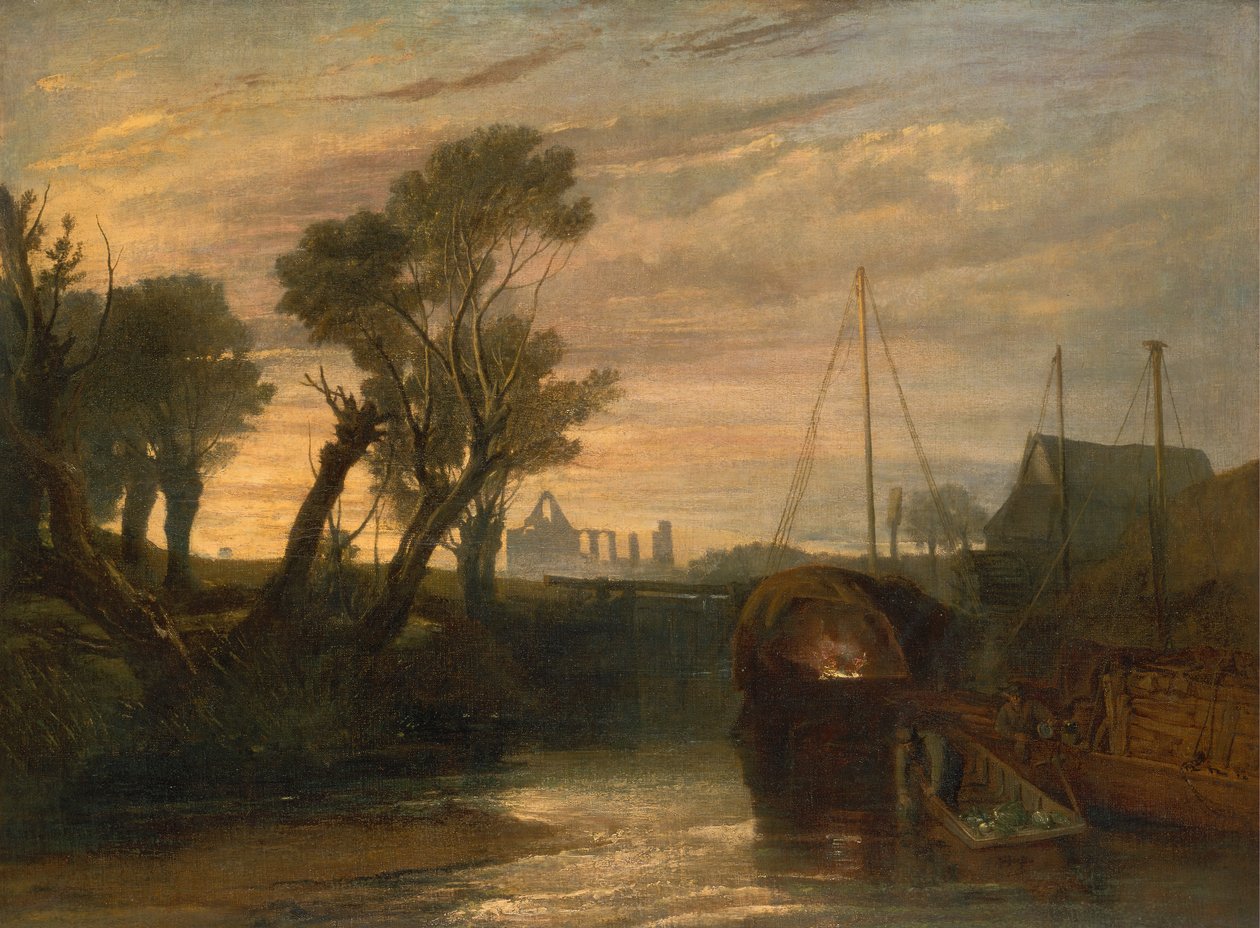 Newark Abbey, tussen 1806 en 1807 door Joseph Mallord William Turner