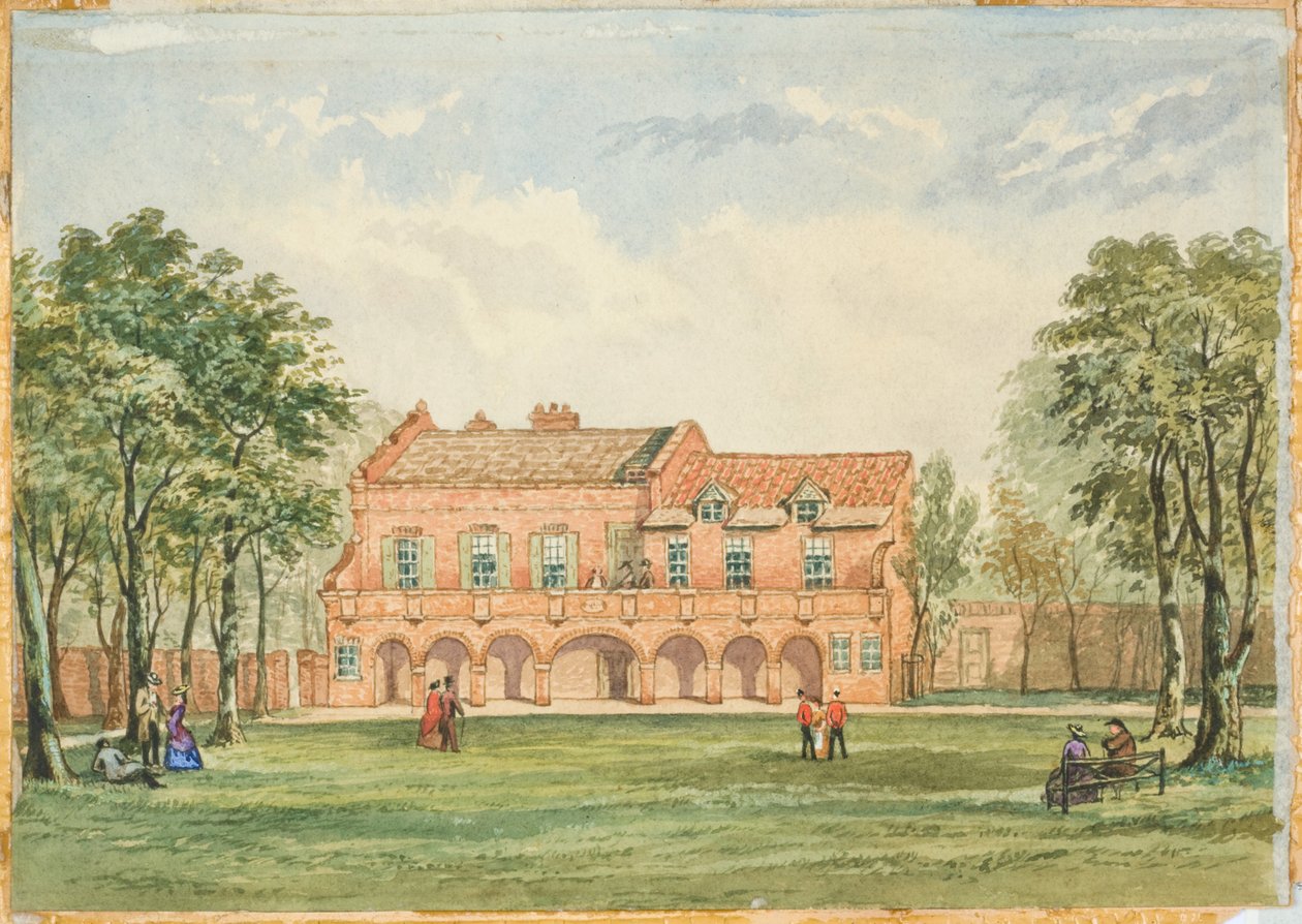 Oude Forth House, Newcastle door J.R. Dewar