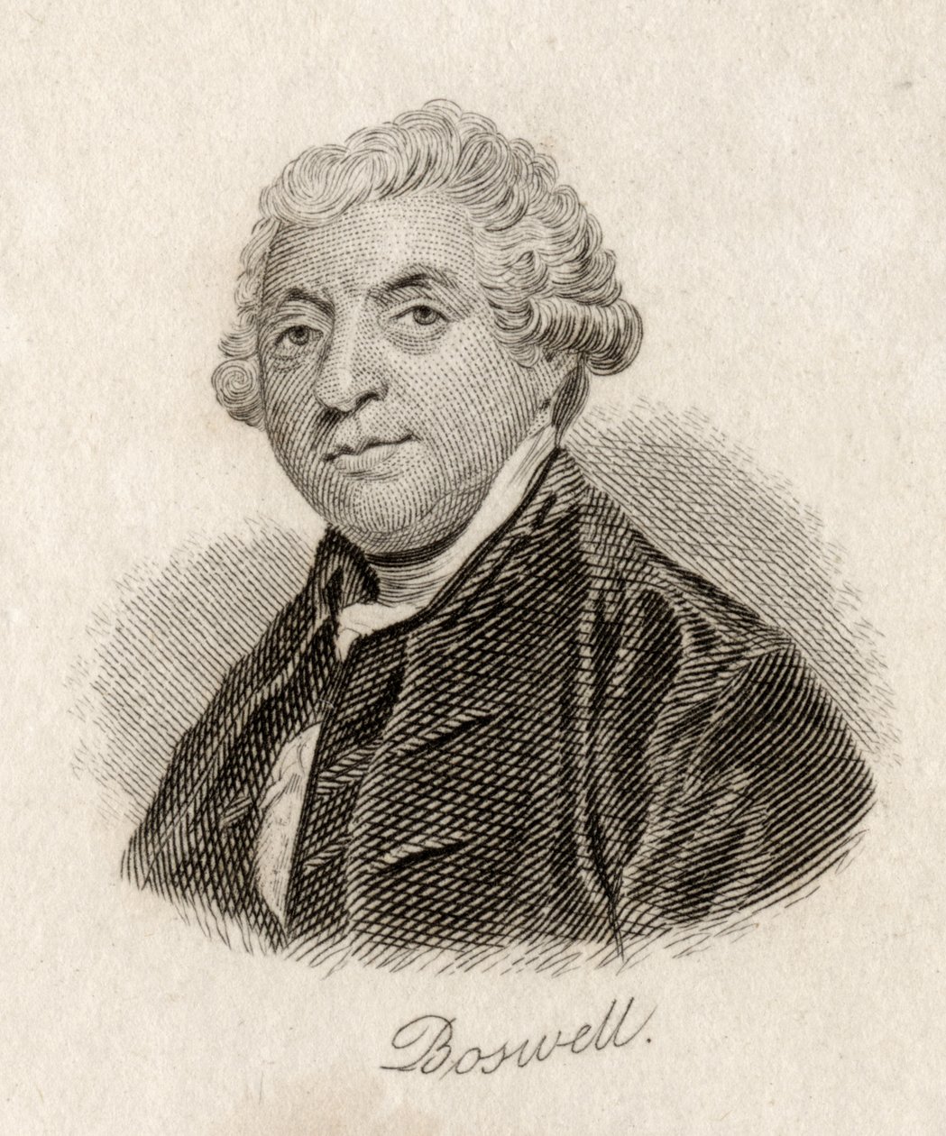 James Boswell door J.W. Cook