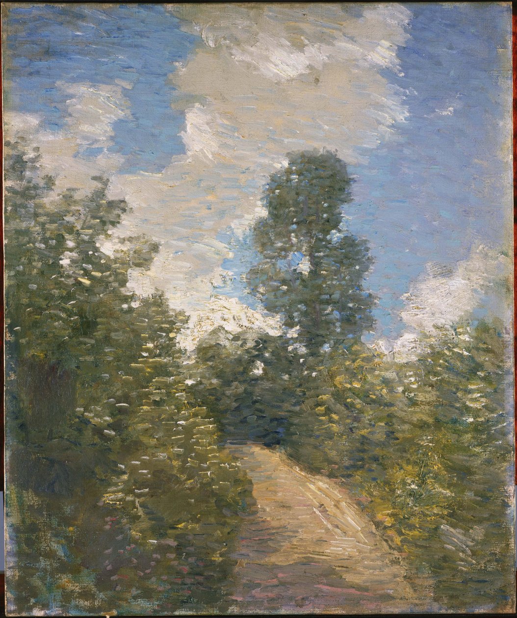 Achterafweg door J. Alden Weir