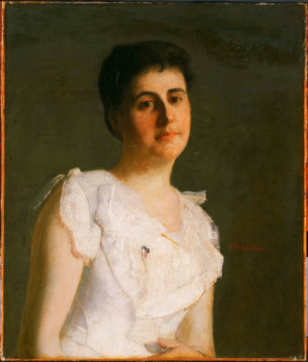 Juffrouw Edith Potter door J. Alden Weir
