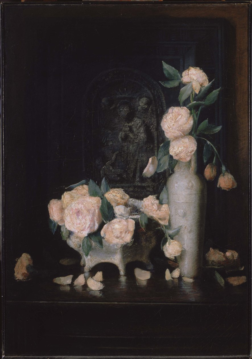 Rozen door J. Alden Weir