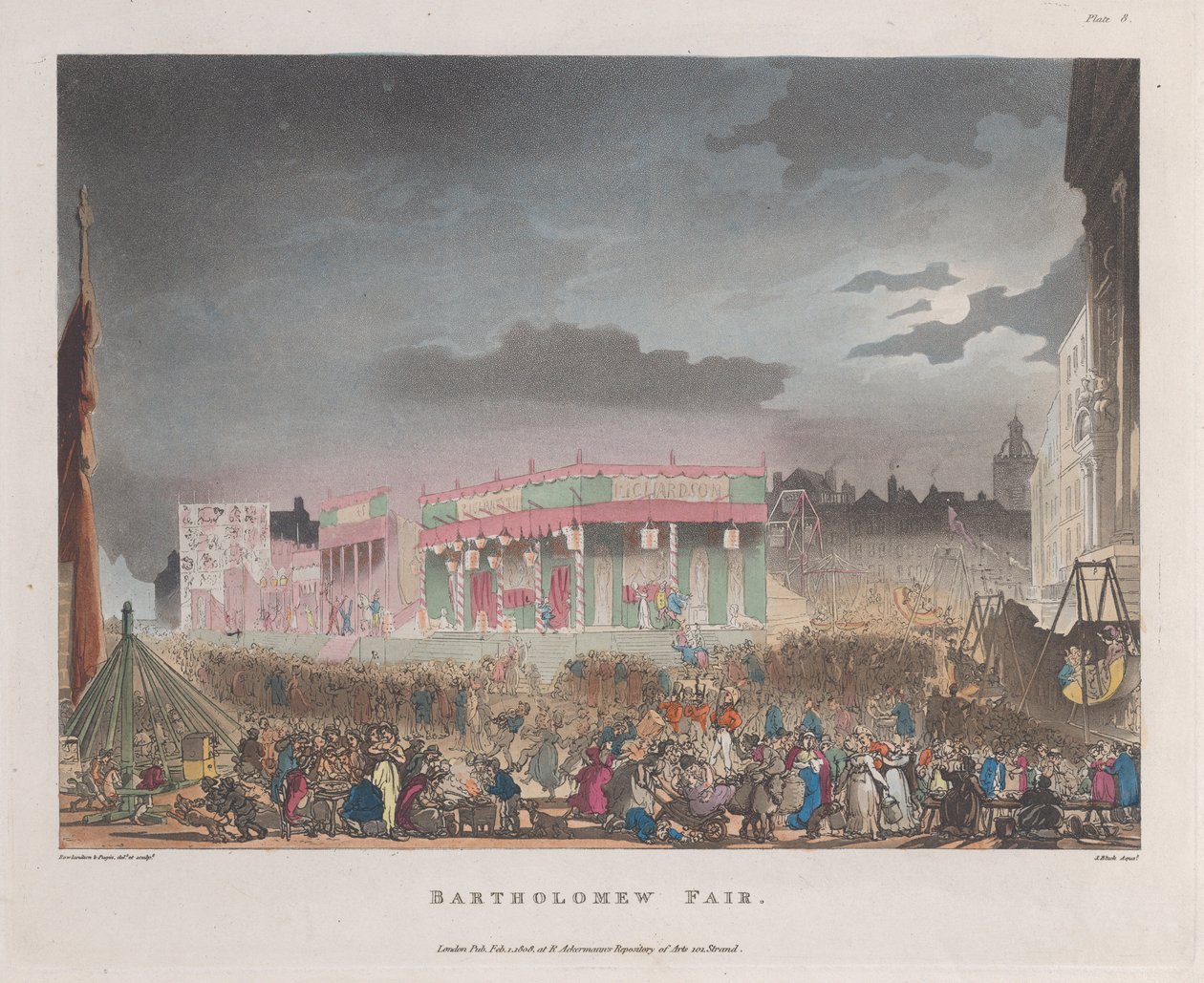 Bartholomew Fair door J. Bluck