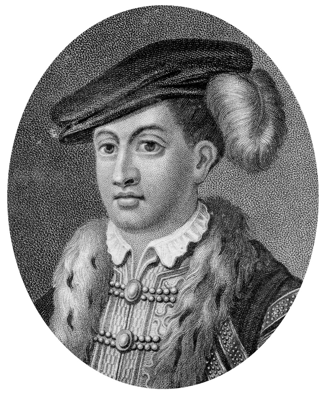 Edward VI, Koning van Engeland door J. Chapman
