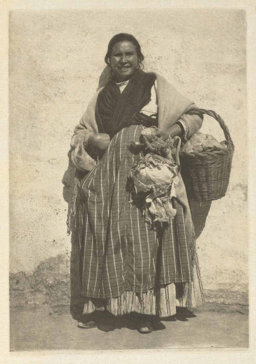Een Gitana - Granada door J. Craig Annan