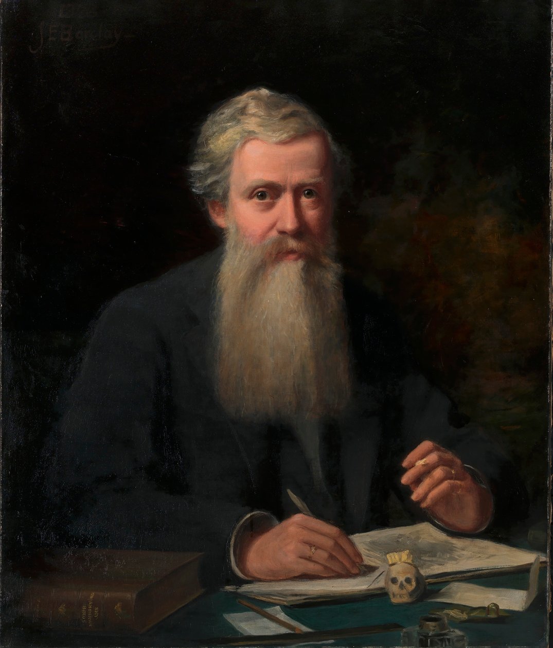 Portret van Elliot Coues door J. Edward Barclay