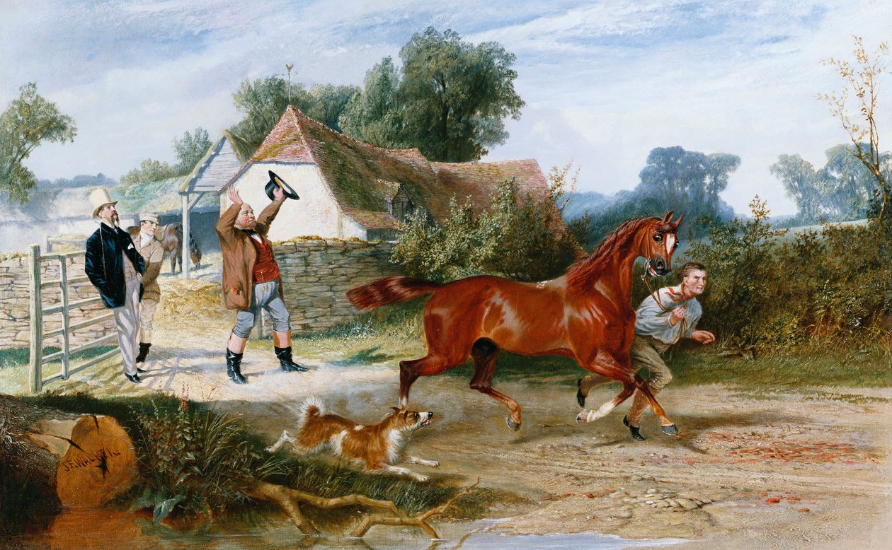 Verkoop aan een heer: Een elegante beweging door J. F. Walker