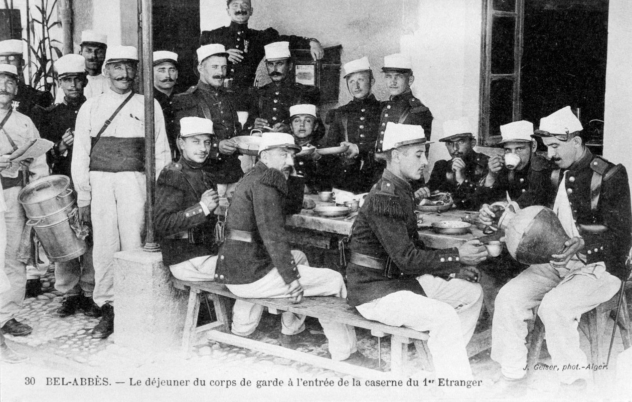 Franse Vreemdelingenlegioen, Sidi Bel Abbes, Algerije, 20e eeuw door J. Geiser