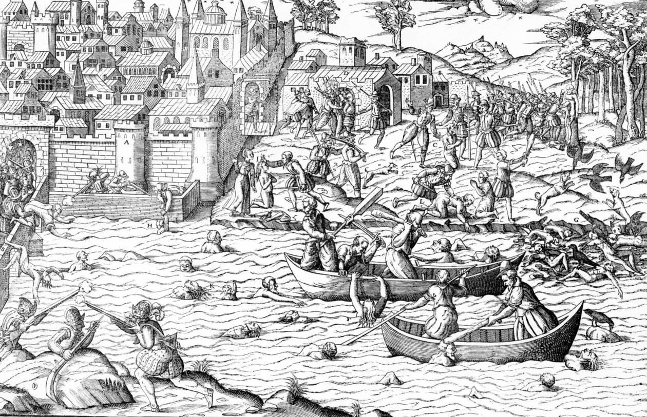 Het bloedbad van Tours, uit 