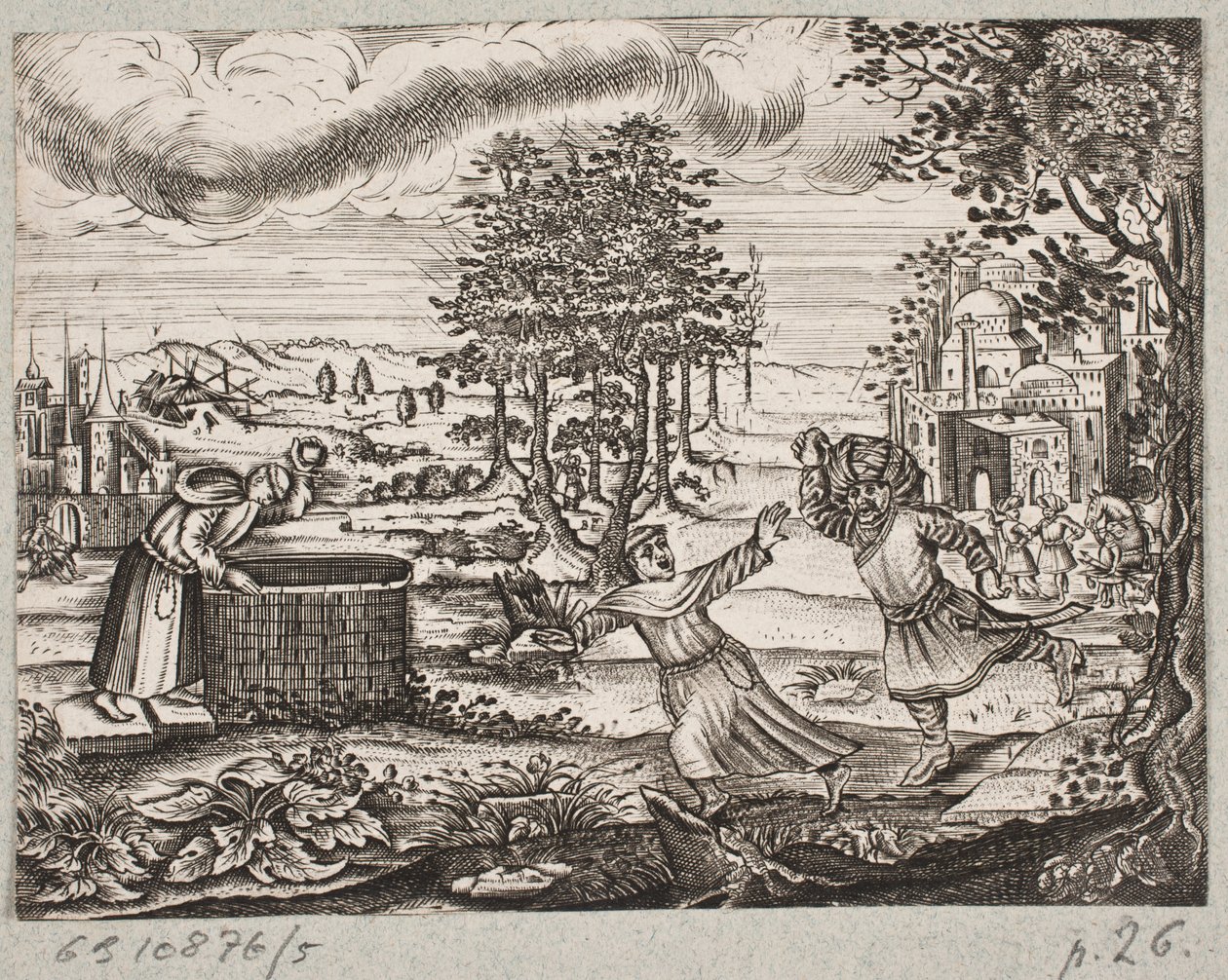 Illustratie bij Adam Olearius, 
