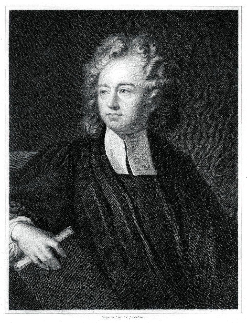 Richard Bentley, Engelse theoloog, klassiek geleerde en criticus, 1834 door J. Posselwhite
