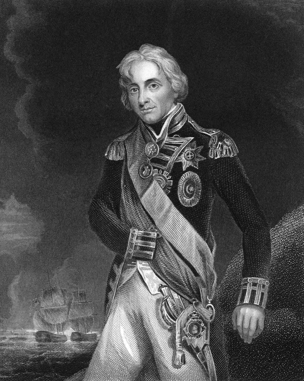 Horatio Nelson, 1e Burggraaf Nelson, Engelse marinecommandant, ca. 1798-ca. 1805, ca. 1857 door J. Rogers
