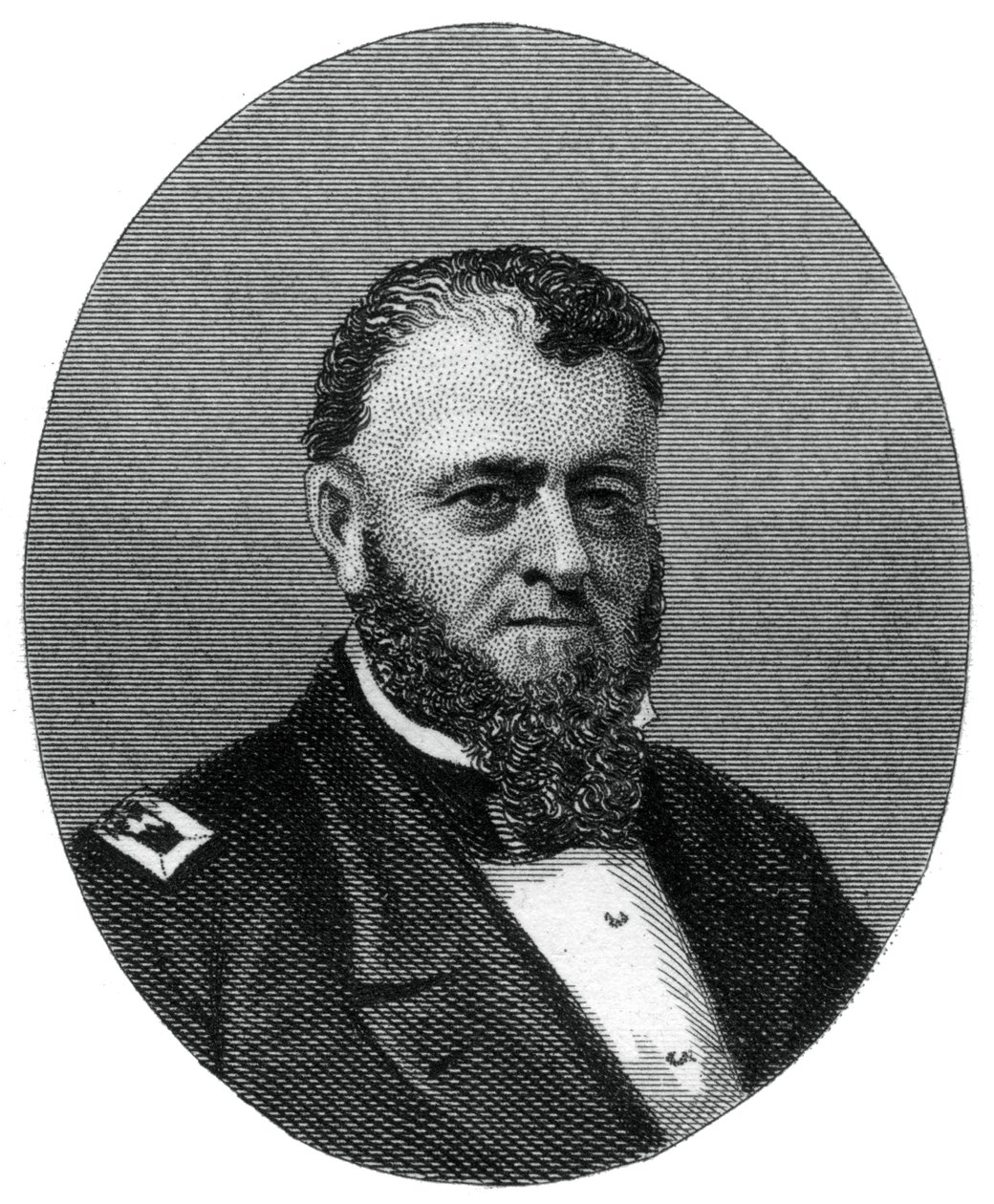 Louis Malesherbes Goldsborough, admiraal in de Amerikaanse marine, 1862-1867 door J. Rogers