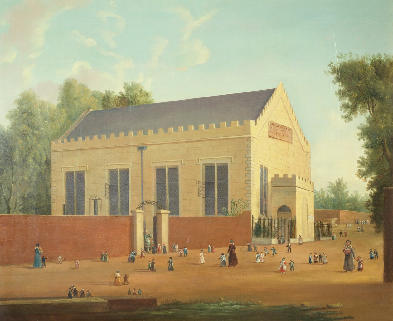 Cheltenham Kleuterschool door J. Westall
