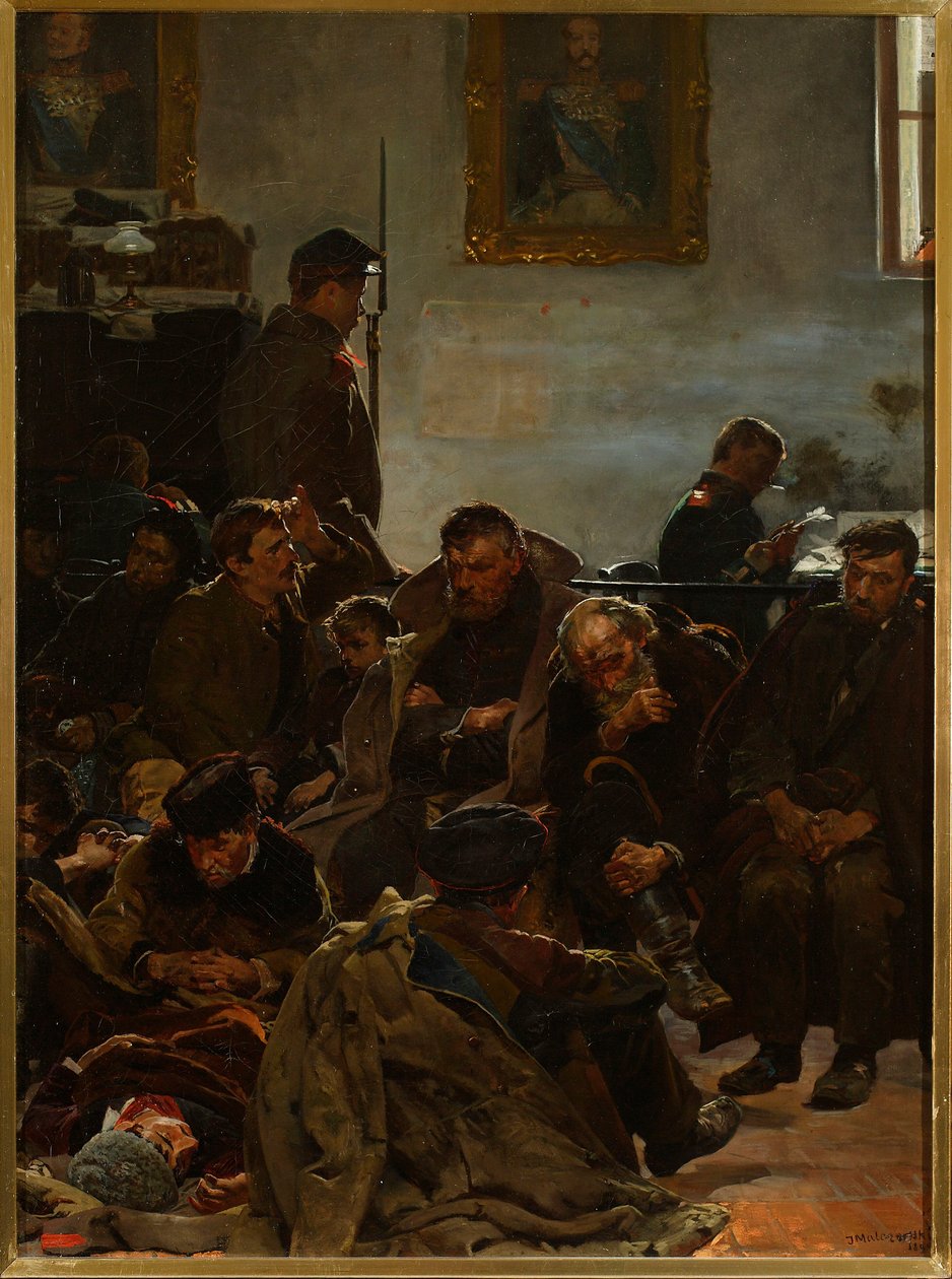 In de fase (Sybiracy) door Jacek Malczewski